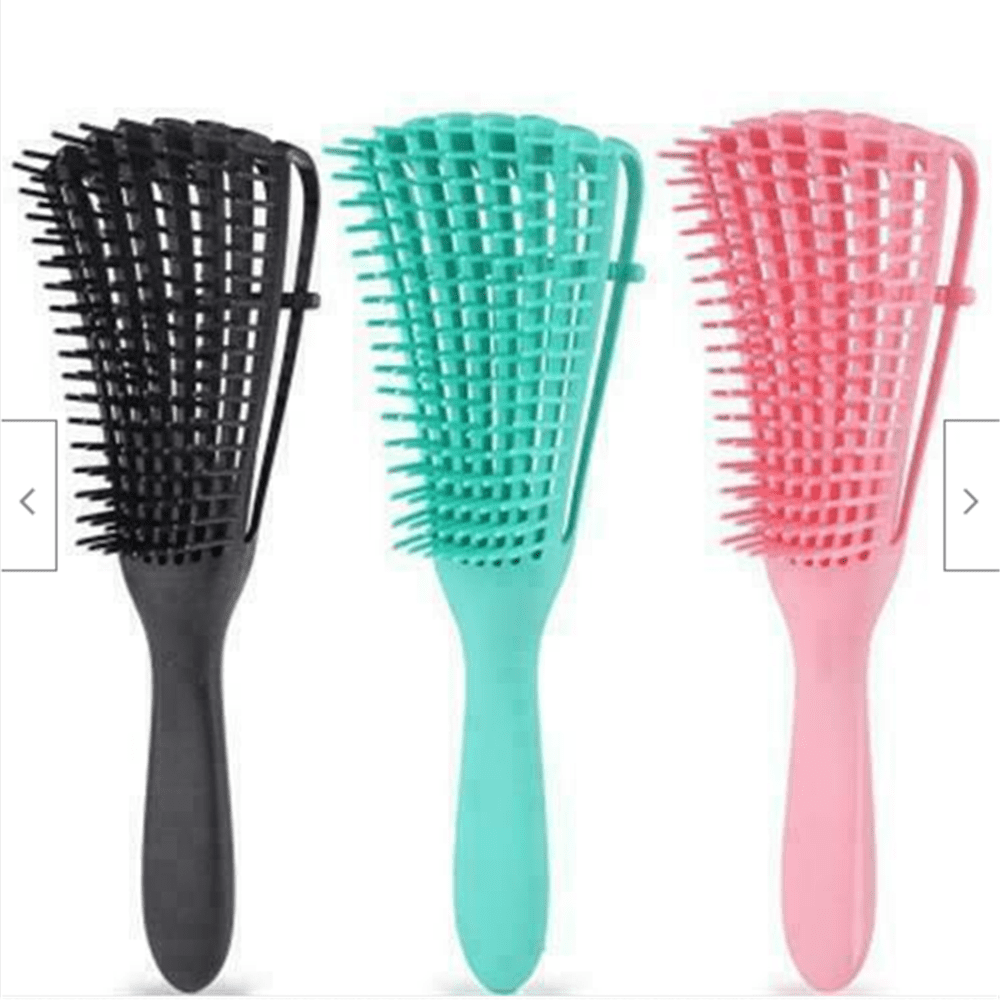 2020 Detangling Brush Hair Combing Brush Detangle With Wet/Dry Curly