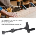 thumbnail image 4 of Workbench Vise Screw, T Type 100mm Handwheel Easy Installation Self Locking Heavy Duty Bench Screw  for Equipment, 4 of 7