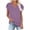 Multicolor, variant on Top for Women Loose Fit Fashion Crisscross V‑Neck Casual Tunic Petal Cap Short Sleeve Twist Front Blouse Lightweight Breathable Solid‑Color Summer Pullover Shirt with Pocket
