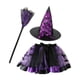 thumbnail image 1 of Disfraz de Halloween para niñas Yinane tutú de tul accesorios fotográficos en púrpura, 1 of 8