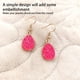 thumbnail image 3 of Pendientes de gota de aleación exquisita sweethay para niñas Cielo azul, 3 of 6