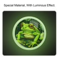 thumbnail image 2 of Frog Fluorescent Drawer Pulls with Screws - Round 4-Pack Glow-in-the-Dark Knobs for Cabinets, Wardrobes, and Dressers - Furniture Decor with Cupboard Handles, 2 of 6