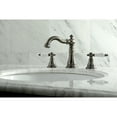 thumbnail image 3 of Fauceture FSC1974APL American Patriot Widespread Bathroom Faucet, Black Stainless, 3 of 5