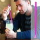 thumbnail image 2 of 100pc Colored Plastic Disposable Straws with Spoon - Smoothie Straws G, 2 of 3