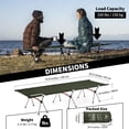 thumbnail image 4 of Cuna de camping Naturehike ArmyWild plegable ultraligera con bolsa, 4 of 6