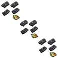 thumbnail image 3 of Billuyoard 4Pcs Pot Holders Scald-Proof Temperature Pan Accessories Handle Ears Tools Anti-Scalding Kitchen Silicone Cover Anti-Skid Type1, 3 of 5