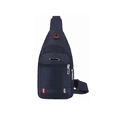 thumbnail image 2 of Mochila Informal Bolso Cruzado Bolso De Pecho Azul, 2 of 5