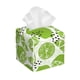 thumbnail image 1 of Balery Green Various Lemons Porta Pañuelos de Cuero con Estampado – Funda Moderna Cuadrada para Caja de Pañuelos, Dispensador 5x5x5'', 1 of 7