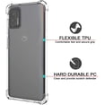 thumbnail image 7 of Njjex for Moto G Stylus (2021) / G Play (2021) / G Power (2021) / G Pure（2021） Clear Case, Njjex for Moto G Stylus Crystal Clear Shock Absorption Technology Bumper Soft TPU Cover Case -Clear, 7 of 7
