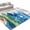 Gray, variant on Large Area Rugs 6'x9', Blue Surfboard Carpet Runner Indoor Outdoor Rugs Home Decor Aesthetic, Summer Beach Tropical Coconut Tree Wooden Non Slip Mats Washable Accent Rug for Living Room Bedroom