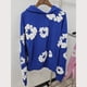 thumbnail image 1 of Sudadera con capucha Denim Tears Sudadera con capucha con estampado de espuma Kapok y lágrimas de mezclilla para hombres y mujeres, 1 of 5