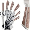 thumbnail image 1 of 7 Piece Stainless Steel Knife Set with Rotating Stand, 1 of 1