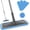 Gray, variant on UYWZQ-Microfiber Mops for Hardwood Floor Cleaning - BPAWA Flat Floor Mop with 4 Washable Pads for Laminate Wood Tile Vinyl Home Kitchen Bathroom - 59" Adjustable Handle