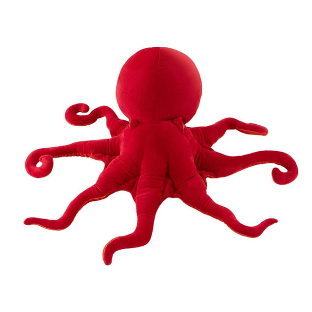 Muñeco de peluche con forma de pulpo de peluche, 45 cm, realista, para niños