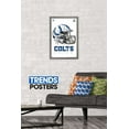 thumbnail image 2 of NFL Indianapolis Colts - Drip Helmet 20 Wall Poster, 14.725" x 22.375", Framed, 2 of 3