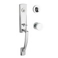thumbnail image 3 of Baldwin Miami Single Cylinder Handleset with Contemporary Door Knob and Contemporary Round Rose, 3 of 4