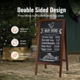 thumbnail image 2 of KFFKFF Magnetic Menu Display Easel Sign Chalkboard, 2 of 9