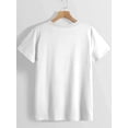 thumbnail image 3 of Vibrant Sunflower Butterfly Graphic Crew Neck T-Shirt - Soft, Breathable, Casual Short Sleeve Tee for Spring & Summer - Women's Comfortable Clothing for Outdoor Activities Tee For Adult, Men, Women,, 3 of 4