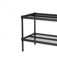 thumbnail image 6 of Design Ideas MeshWorks 2 Tier Metal Storage Shelving Unit Rack, Black, 6 of 7