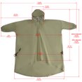 thumbnail image 4 of Poncho de Pluie à Capuchon pour Adultes, Imperméable Léger avec Manches pour la Randonnée, le Camping et le Backpacking, 4 of 4