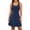 BU1, variant on IWRICH Women's Athletic Dress with Built-In Shorts Workout Tennis Golf Active Wear U Neck A-Line Dresses WH2 XL