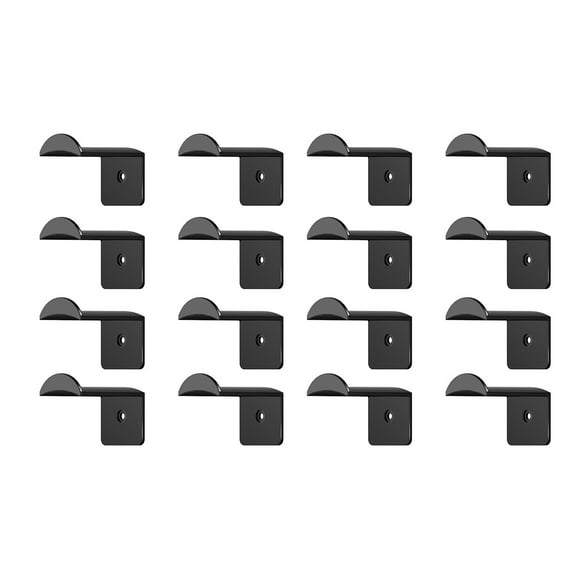 Shoreew 16 Pcs Cowboy Hat Hook Wall Hat Hanger Adhesive Cap Holder Cowboy Hat Organizer for Baseball Caps Western Room Decor