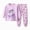 H234-Purple, variant on TOWED22 Toddler Baby Girl Boy Fall Winter Clothes 2pcs Long Sleeve Sweatshirt Tops Elastic Waist Pants Set Funny Print Outfits Clothing(Purple,6-7 Y)