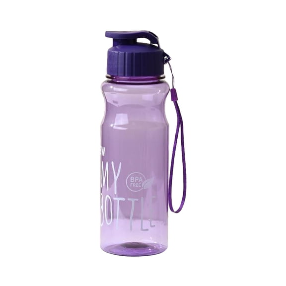 Warehouse Clearance! Hilingoto, Cup Purple A, Portable Press Clamshell Outdoor Sports Water Cup Plastic Cup Student Daily Water Cup Portable Plastic Cup Rd1