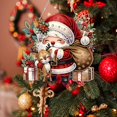 thumbnail image 4 of Kit de arte con diamantes JJFox DIY, doble cara, para Papá Noel, 4 of 7