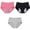 245#Black, variant on LQCrofK 3-piece set of women's cleaning underwear, women's leak proof underwear, and washable and reusable underwear