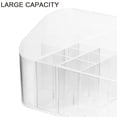 thumbnail image 3 of OULII 1Pcs Makeup Container For Cosmetics In Transparent Color Tidy Desktop, 3 of 8