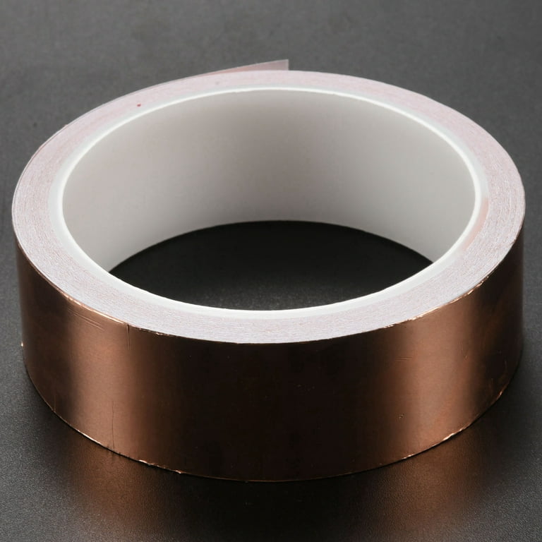 20m Copper Foil Tape, Slug And Snail Repellent Tape, 30mm Wide Tape, For  Guitar & Emi Shielding, Soldering, Electrical Repairs Py