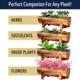 thumbnail image 5 of Kings County Tools 23.5” Indoor/Outdoor Copper Window Planter Box, 5 of 6