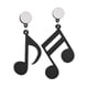 thumbnail image 1 of Sonducket 1 Pair Musical Note Earring Asymmetric Ear Dressing Earrings Dancing Metal Daily Dangling Jewellery Decoration Beauty Type2 NO2, 1 of 6