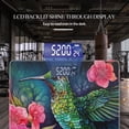thumbnail image 3 of Bathroom Scale, Highly Accurate Digital Body Scale,Precisely Measures Weight up to 400 lbs-Vibrant Hummingbird Perched On The Branch, 3 of 4