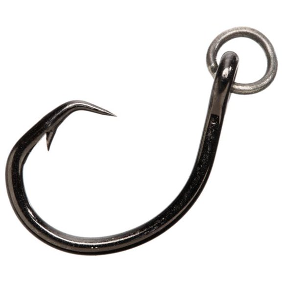 Mustad Ultrapoint Demon RINGED Offset Circle 4x Strong Hook Size 8/0 6 PC