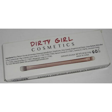 Dirty Girl Cosmetics 12 Shades of Naked Blushed Nudes Palette