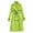 2-Green, variant on Women's Trench Coats Elegant Double Breasted Classic Notch Lapel Overcoat With Belt Oversize Windproof Overcoat
