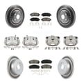 thumbnail image 1 of Transit Auto Front Rear Disc Brake Caliper Coated Rotors and Semi-Metallic Pads Kit (10Pc) for Car Toyota Highlander KCG-100911S, 1 of 11