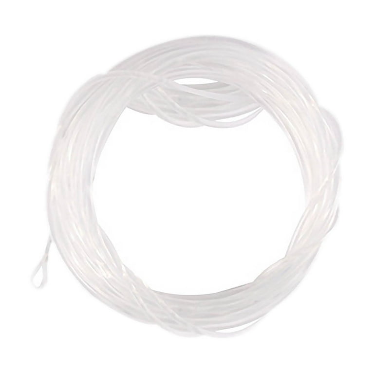with Welded Loops Freshwater Saltwater Fly Fishing Line Poly Leader , Clear  Floating, 7FT 12lbs