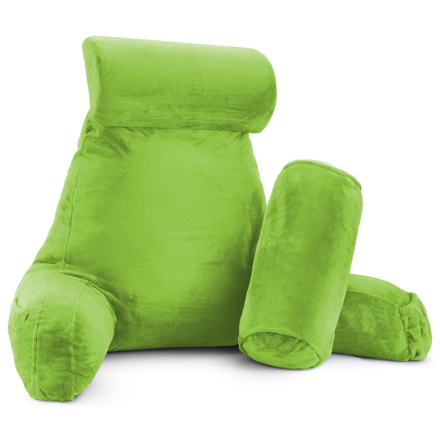 Nestl Reading Pillow, Extra Large Bed Rest Pillow with Arms – Premium