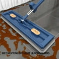 thumbnail image 4 of 2025 New Saker Plus Mop, 360° Rotation Saker Plus Mop and Bucket Set, Wet and Dry Self Wringing Saker Plus Flat Mop with 6 Washable Microfiber Pads, for Tile, Hardwood, Windows (Blue+6Pads), 4 of 8