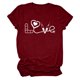 thumbnail image 4 of Camisetas con estampado de letras y cuello redondo de verano para mujer, blusas femeninas cómodas y elegantes, Tops OAVQHLG3B Store lin121212, 4 of 5