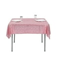 thumbnail image 5 of BalsaCircle 54" x 54" Square Sequined Tablecloth Wedding Party Catering Linens Pink, 5 of 7