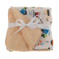 thumbnail image 4 of Manta Swaddle para ropa de cama Unisex de doble capa de terciopelo de coral cuna cuna manta ingeniería coche Magideal Manta Swaddle para ropa de cama, 4 of 7