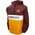 thumbnail image 2 of Men's Franchise Club Maroon Minnesota Golden Gophers Alpha Anorak Half-Zip Jacket, 2 of 3