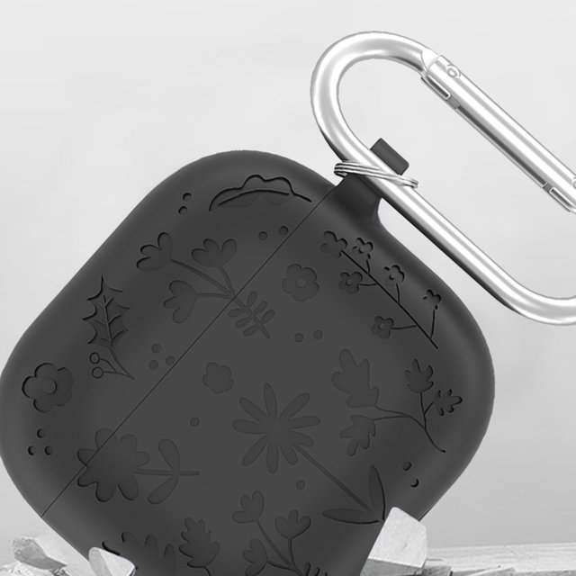 Funda Protectora Silicona para A Prueba Golpes AirPods 4 (gris)