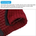 thumbnail image 4 of Unique Bargains Office Chair Arm Cover, 2Pcs Office Chair Armrest Covers Protectors with Zipper Stretchable, Red, 4 of 6