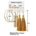 thumbnail image 2 of 6 Pairs Boho Stud Bohemian Hoop Ears Sets for s -, 2 of 8