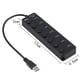 thumbnail image 5 of USB 3.0 HUB Splitter 7 puertos con interruptores de encendido / apagado Micro de alta velocidad Irfora  Convertidor, 5 of 6